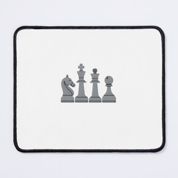 Item preview, Gray Chess Pieces. designed and sold by LegacyWave.