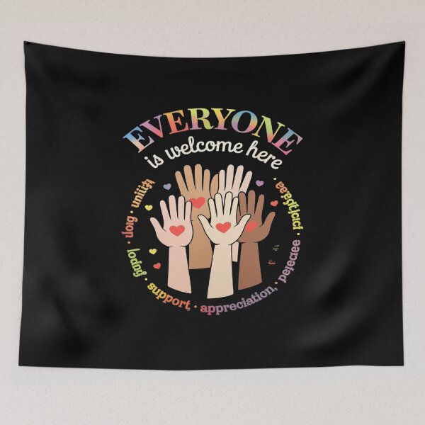 Item preview, Everyone Is Welcome Here Idaho Teacher 25  designed and sold by MathisBellanger.