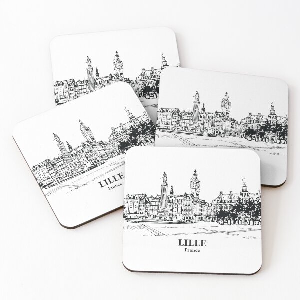Item preview, Lille - France designed and sold by Lakeric Cityscapes.