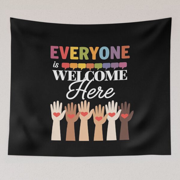 Item preview, Everyone Is Welcome Here Idaho Teacher 27  designed and sold by MathisBellanger.