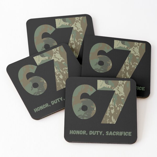 Item preview, Camo Six Seven - Honor, Duty, Sacrifice designed and sold by WonderMix.