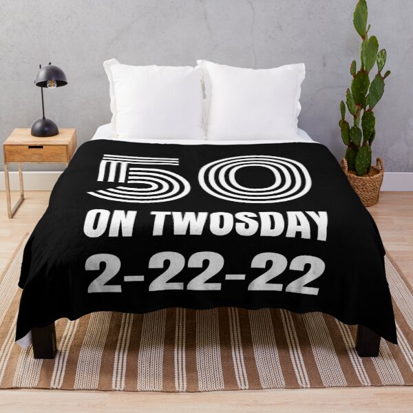 Item preview,  Twosday Celebrating 50th Birthday on February 22nd 2022 2-22-22 designed and sold by MimsTees.
