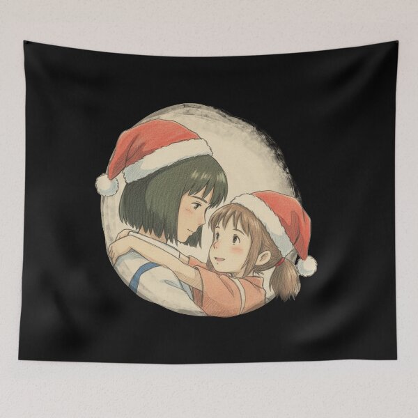 Item preview, CHIHIRO AND HAKU CHRISTMAS HUG designed and sold by LIS AND MELIVERSO.