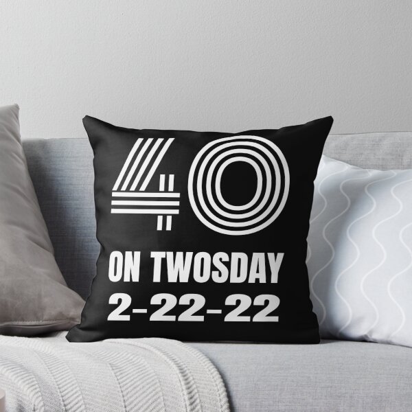 Item preview,  Twosday Celebrating 40th Birthday on February 22nd 2022 2-22-22 designed and sold by MimsTees.
