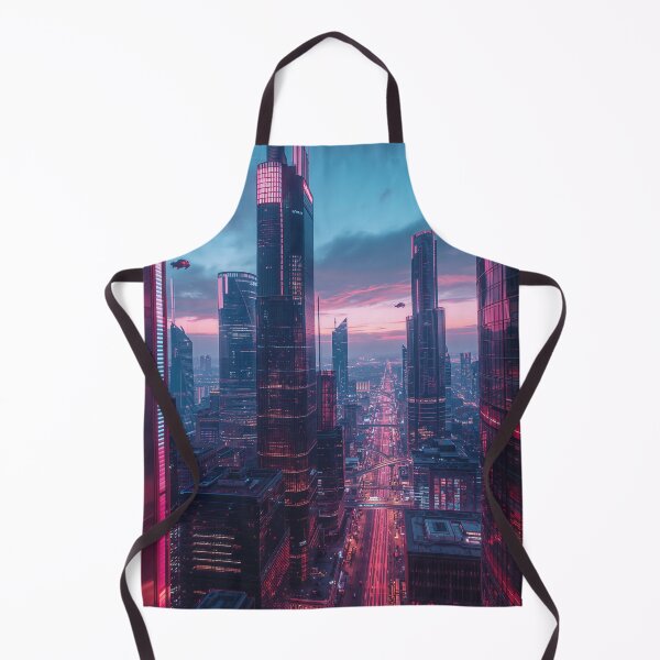 Item preview, Neon Sunset Megacity designed and sold by SoftgroveStudio.