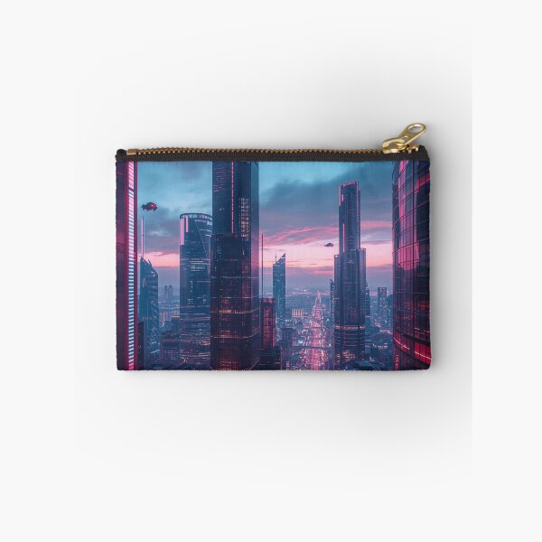 Item preview, Neon Sunset Megacity designed and sold by SoftgroveStudio.