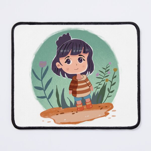 Item preview, Cute girl designed and sold by DoodlesVibe.