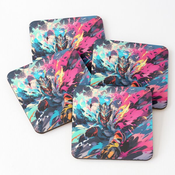 Item preview, Vibrant Characters Explosive Colors Action Packed Scenes designed and sold by ART ATTACK ZONE.