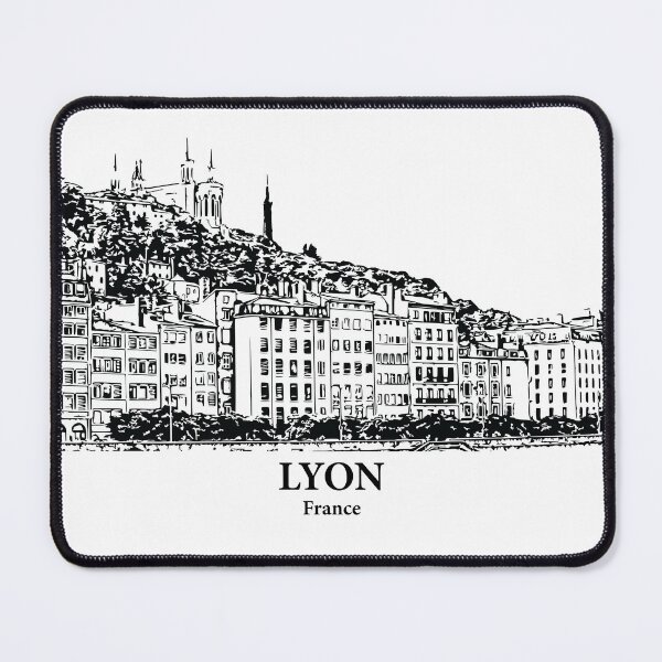 Item preview, Lyon - France designed and sold by Lakeric Cityscapes.