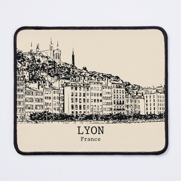 Item preview, Lyon - France designed and sold by Lakeric Cityscapes.
