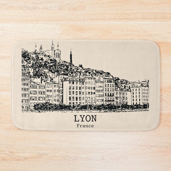 Item preview, Lyon - France designed and sold by Lakeric Cityscapes.