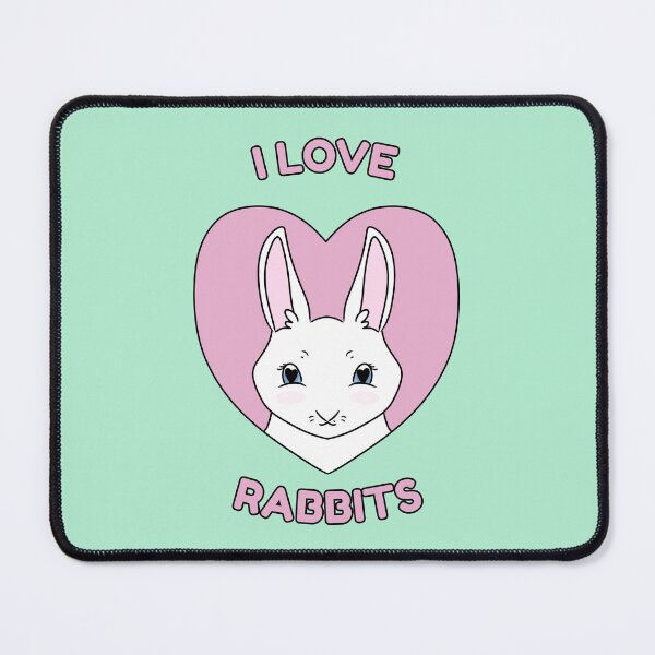 Item preview, I LOVE RABBITS designed and sold by HugSomeNettles.
