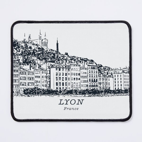 Item preview, Lyon - France designed and sold by Lakeric Cityscapes.