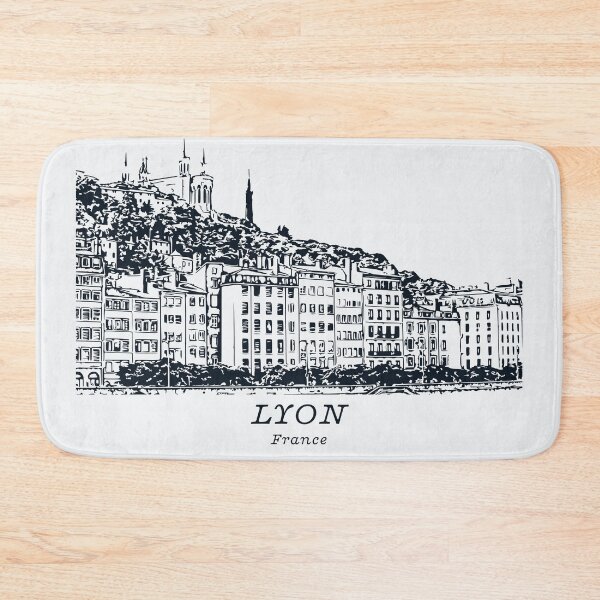 Item preview, Lyon - France designed and sold by Lakeric Cityscapes.