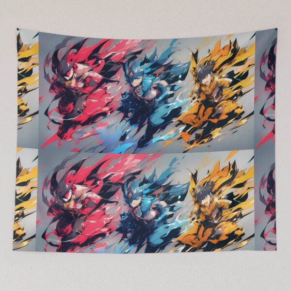 Item preview, Cat Vibrant Characters Explosive Colors Action Packed Scenes designed and sold by ART ATTACK ZONE.