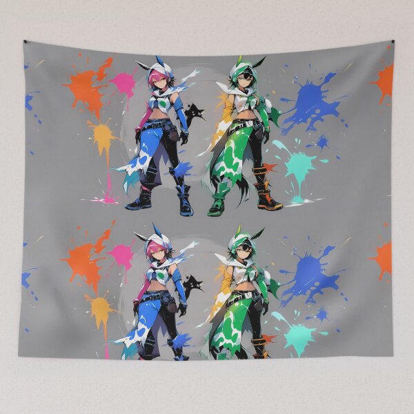Item preview, Rat Vibrant Characters Explosive Colors Action Packed Scenes designed and sold by ART ATTACK ZONE.