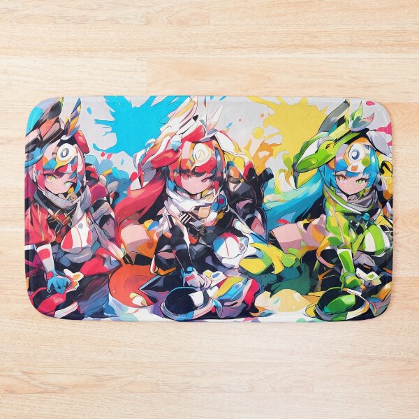 Item preview, Rabbit Vibrant Characters Explosive Colors Action Packed Scenes designed and sold by ART ATTACK ZONE.