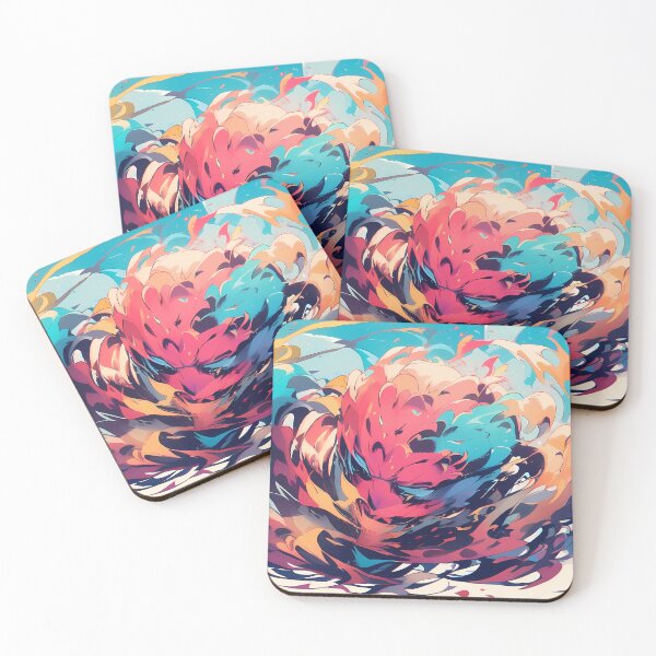 Item preview, Cow Vibrant Characters Explosive Colors Action Packed Scenes designed and sold by ART ATTACK ZONE.