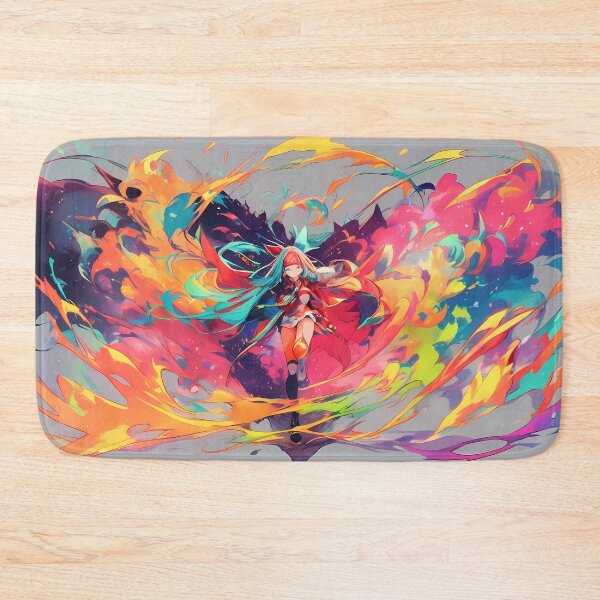 Item preview, Bull Vibrant Characters Explosive Colors Action Packed Scenes designed and sold by ART ATTACK ZONE.