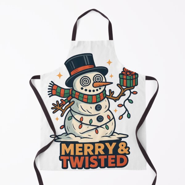 Item preview, Merry & Twisted – Funny Christmas Snowman designed and sold by SoulenCify.