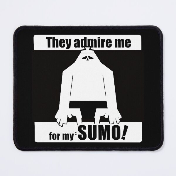 Item preview, They Admire Me for My SUMO – Japanese Strength Design(WHITE) designed and sold by R-T-Gracie.