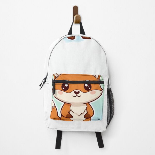 Item preview, Little Fox Mascot – Cute Fluffy Fox Cartoon designed and sold by Chicbyvalde973.