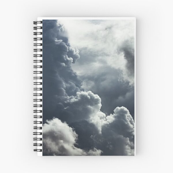 Item preview, Grey and White Fluffy Storm Clouds Photographic Print designed and sold by Mother-Nature65.