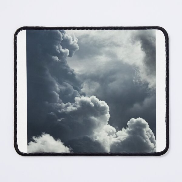 Item preview, Grey and White Fluffy Storm Clouds Photographic Print designed and sold by Mother-Nature65.