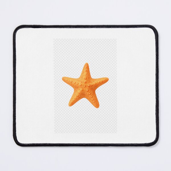 Item preview, "Bright Orange Starfish Illustration designed and sold by Byarasstudio.