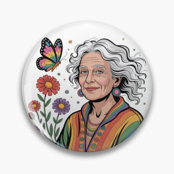 Item preview, Elderly White Hippie Women   designed and sold by AleksandraJac05.