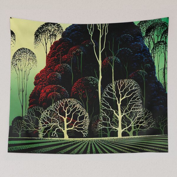 Item preview, Eyvind Earle - Eucalyptus Forest designed and sold by meldefiart.