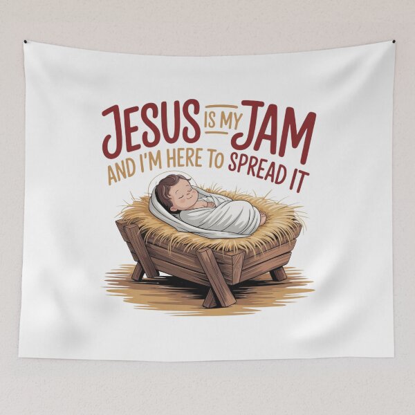 Item preview, Jesus is My Jam and I' Here to Spread It designed and sold by AleksandraJac05.