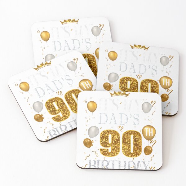 Item preview, It'S My Dad'S 90Th Birthday Happy Birthday 90 Years Old designed and sold by TysonLangosh.