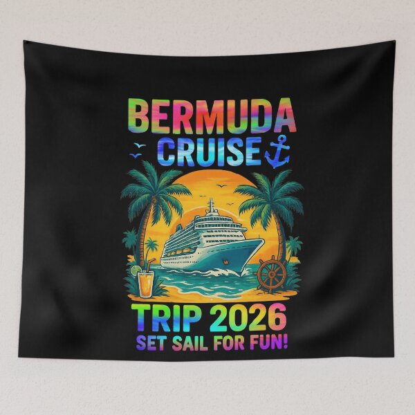 Item preview, Bermuda Cruise Trip 2026  Set Sail for Fun Crew Squad 2026 Family Sea Adventure Matching designed and sold by CoolCreative.