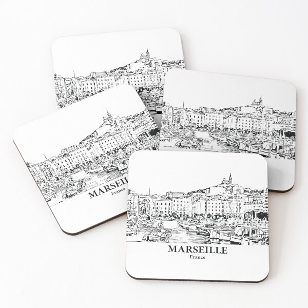 Item preview, Marseille - France designed and sold by Lakeric Cityscapes.