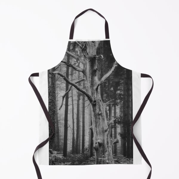 Item preview, Dead and Dying Forest Trees Black and White Photographic Print designed and sold by Mother-Nature65.