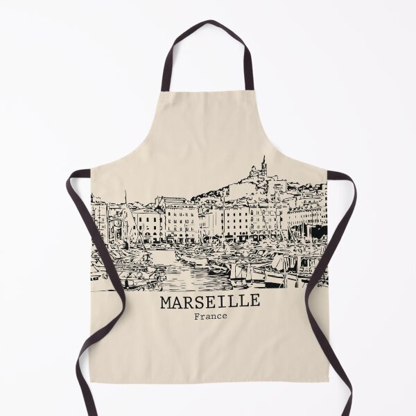 Aperçu de l'œuvre Marseille - France créée et vendue par Lakeric Cityscapes.