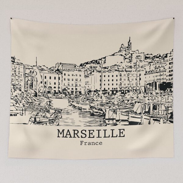 Aperçu de l'œuvre Marseille - France créée et vendue par Lakeric.