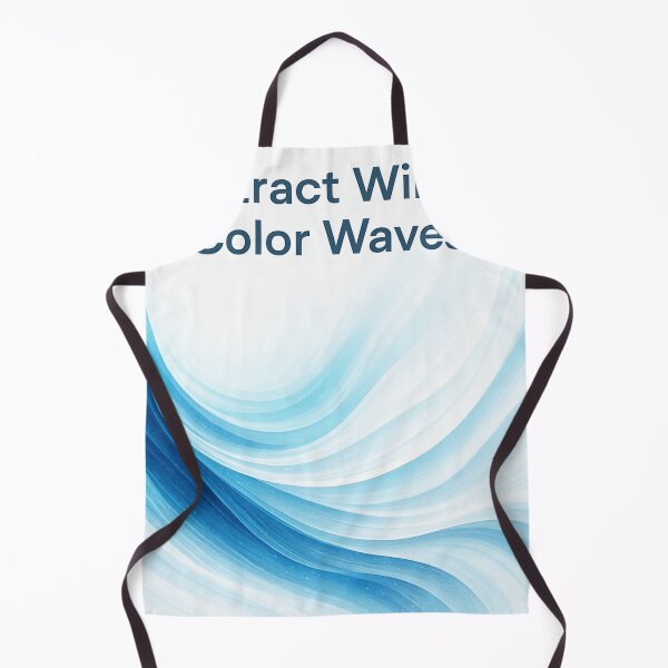 Item preview, Abstract Winter Color Waves – Frosty Blue Icy Gradient Art designed and sold by Sadia Jannat.