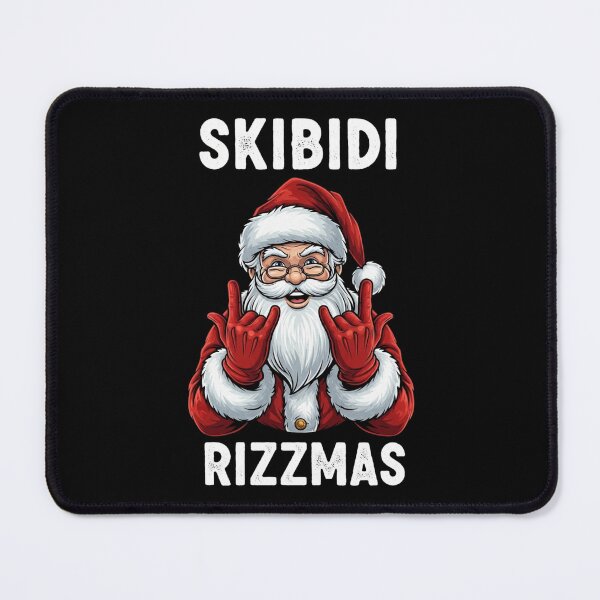 Item preview, Skibidi Rizzmas Funny Santa Meme Christmas designed and sold by ArtFromBeyond.