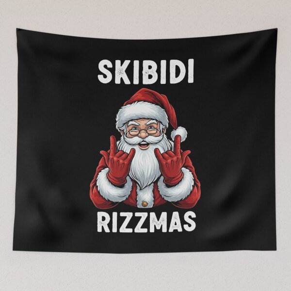 Item preview, Skibidi Rizzmas Funny Santa Meme Christmas  designed and sold by ArtFromBeyond.