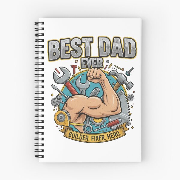 Item preview, Best Dad Ever | Builder Fixer Hero Handyman Art designed and sold by TheArtForge.