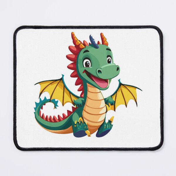Item preview, Cute Little Flying Green Baby Dragon designed and sold by Art-Horizon.