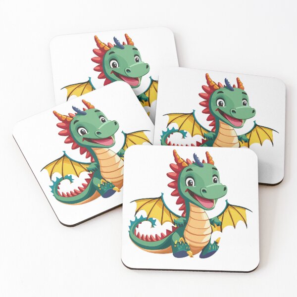 Item preview, Cute Little Flying Green Baby Dragon designed and sold by Art-Horizon.
