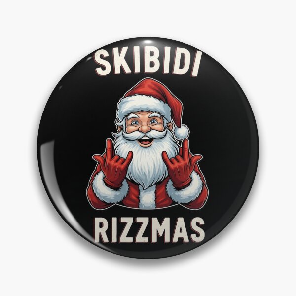 Item preview, Skibidi Rizzmas Funny Santa Meme Christmas  designed and sold by ArtFromBeyond.