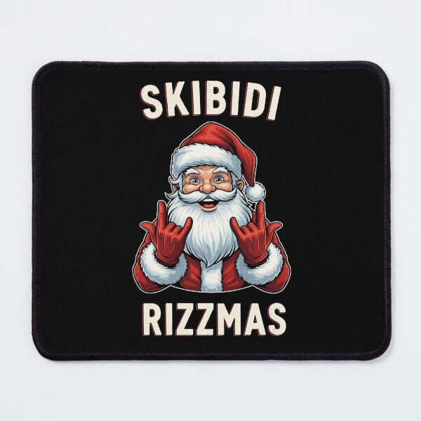 Item preview, Skibidi Rizzmas Funny Santa Meme Christmas designed and sold by ArtFromBeyond.