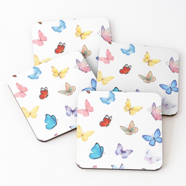 Item preview, Mariposas Acuarela Vibrantes Estéticas Stickers y Arte designed and sold by Streetwear Clothing | Fit Life.
