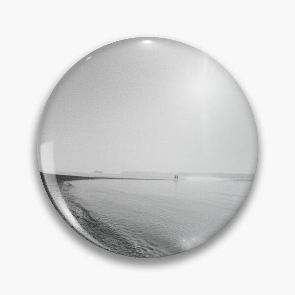Item preview, Summer Beach and Sea Scene Black and White Photographic Print designed and sold by Mother-Nature65.