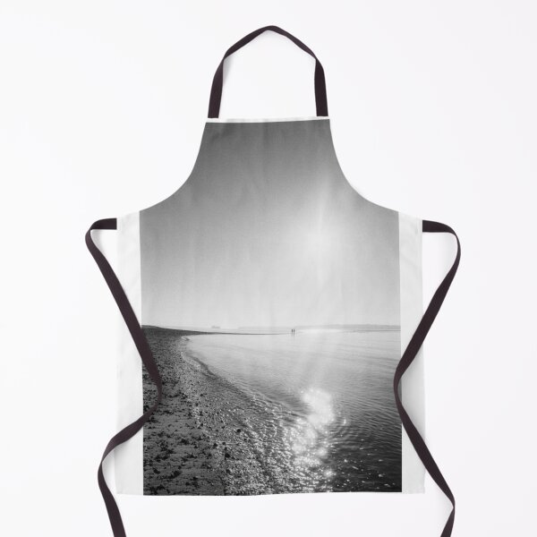 Item preview, Summer Beach and Sea Scene Black and White Photographic Print designed and sold by Mother-Nature65.