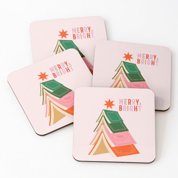 Item preview, Merry and Bright Book Tree designed and sold by AtTeeTime.